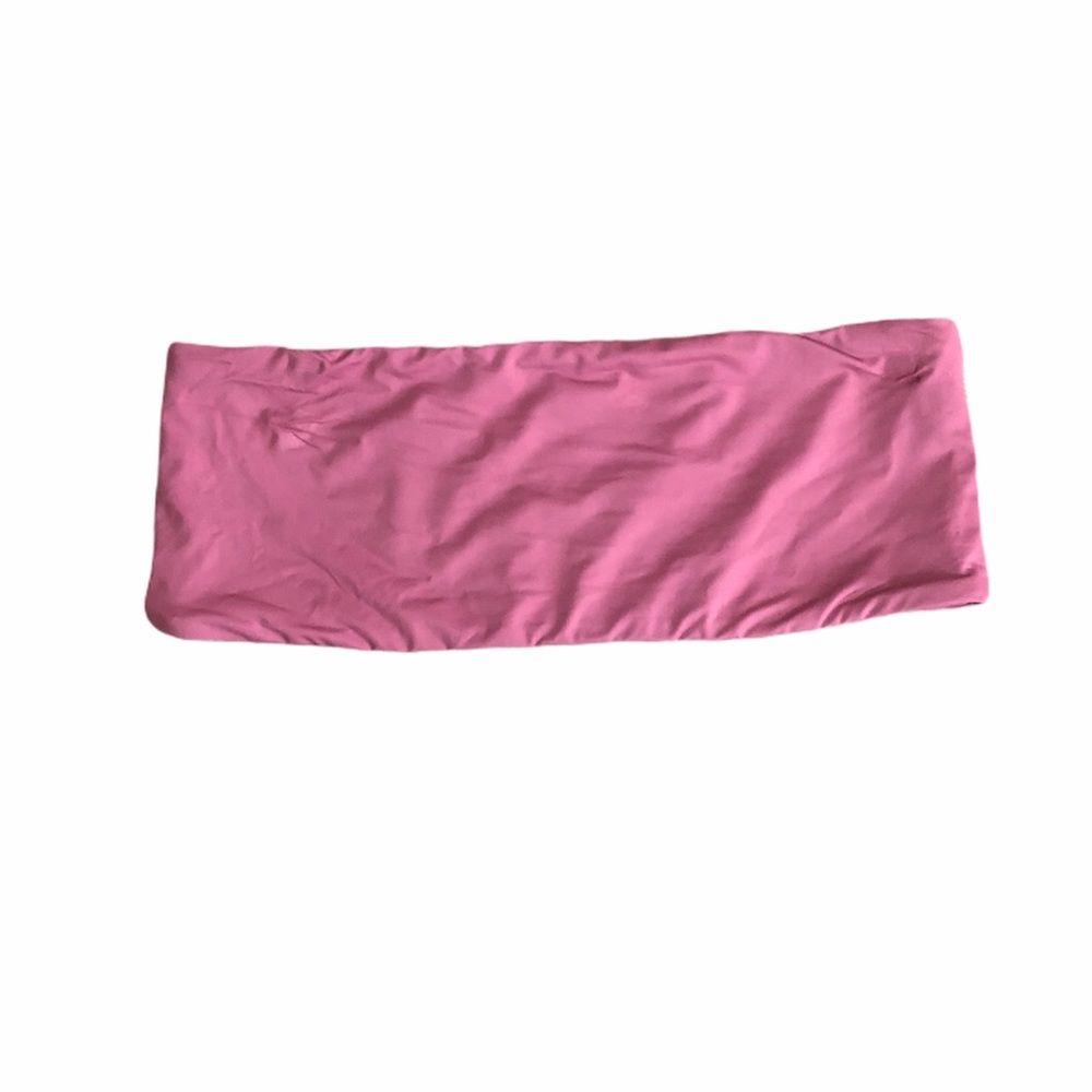 Mauve bandeau Dippin Daisy bikini top